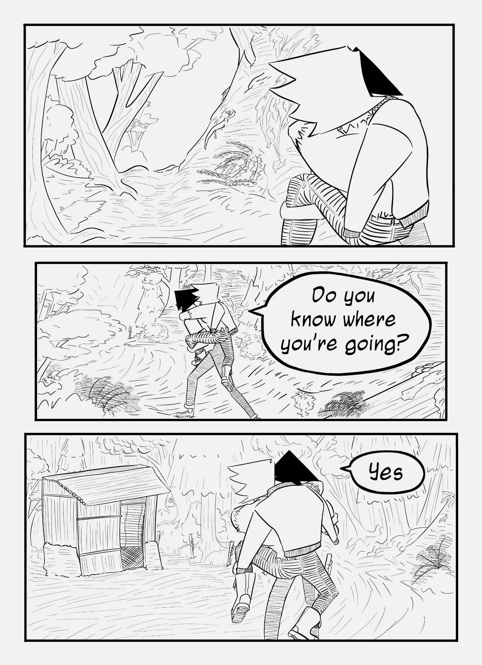 3 Guys Who Hang Out In The Woods Of Night Woods - 1 page 49-52504c51