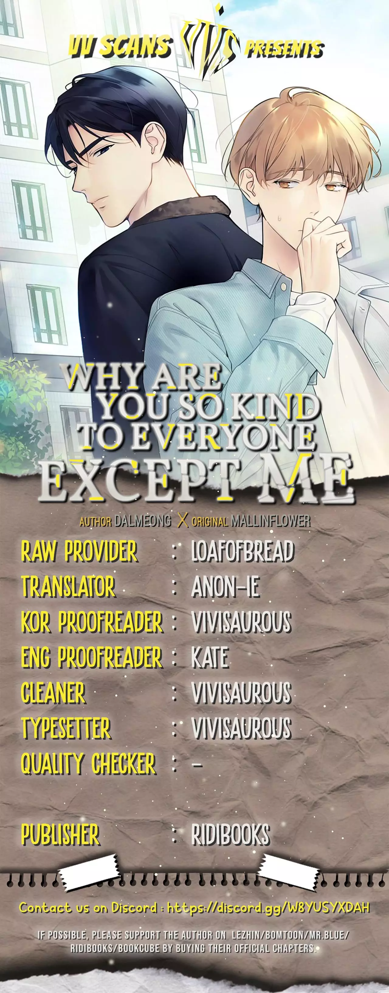 Why Are You So Kind To Everyone Except Me? - 3 page 1-bb0172ed