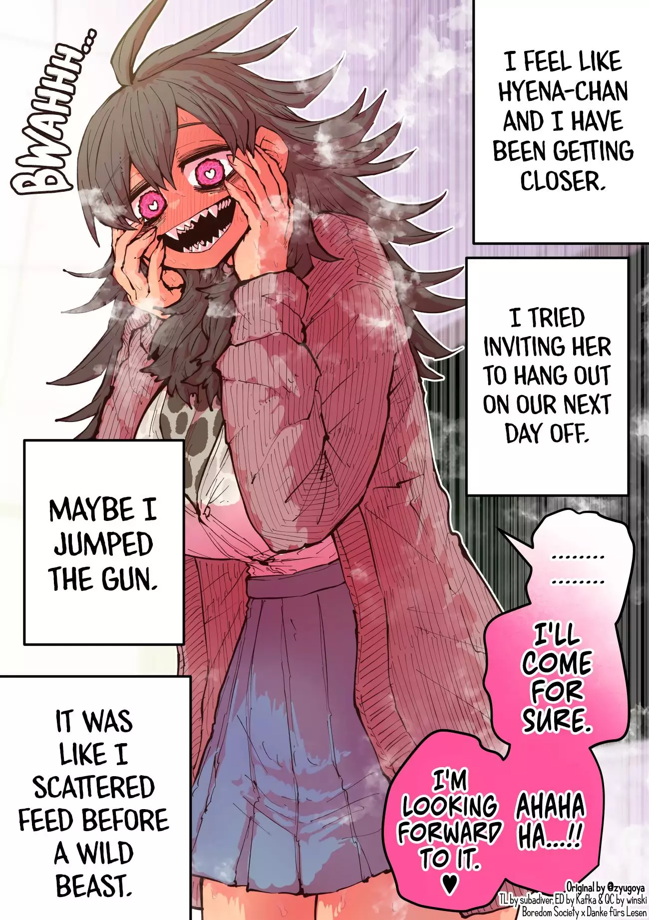 Being Targeted By Hyena-Chan - 5 page 1-47558db0
