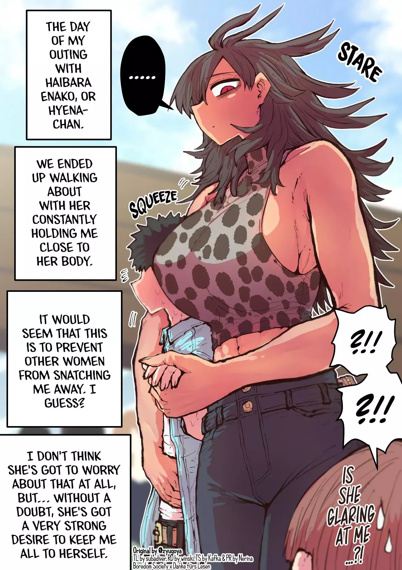 Being Targeted By Hyena-Chan - 6 page 1-7a1b7a84