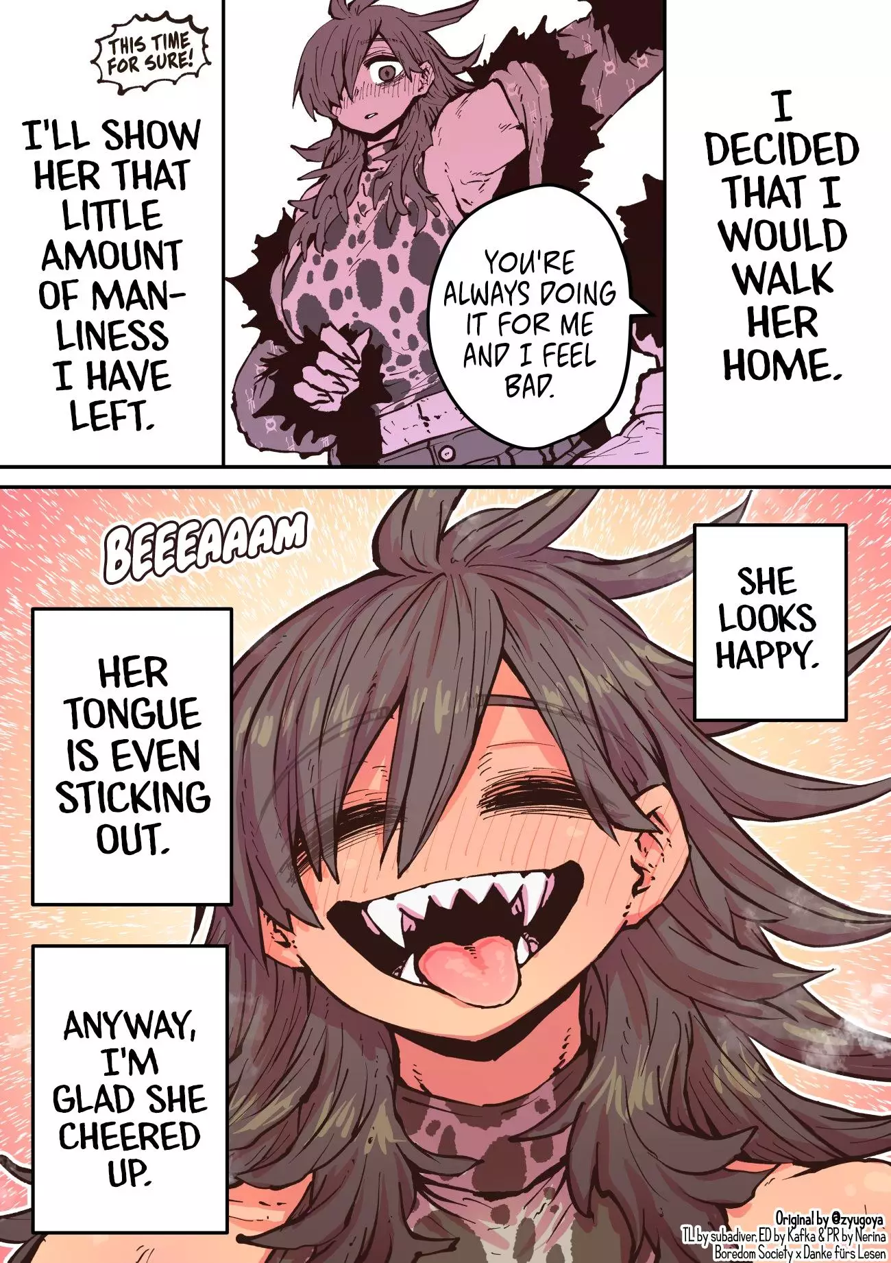 Being Targeted By Hyena-Chan - 8 page 2-f6046e28
