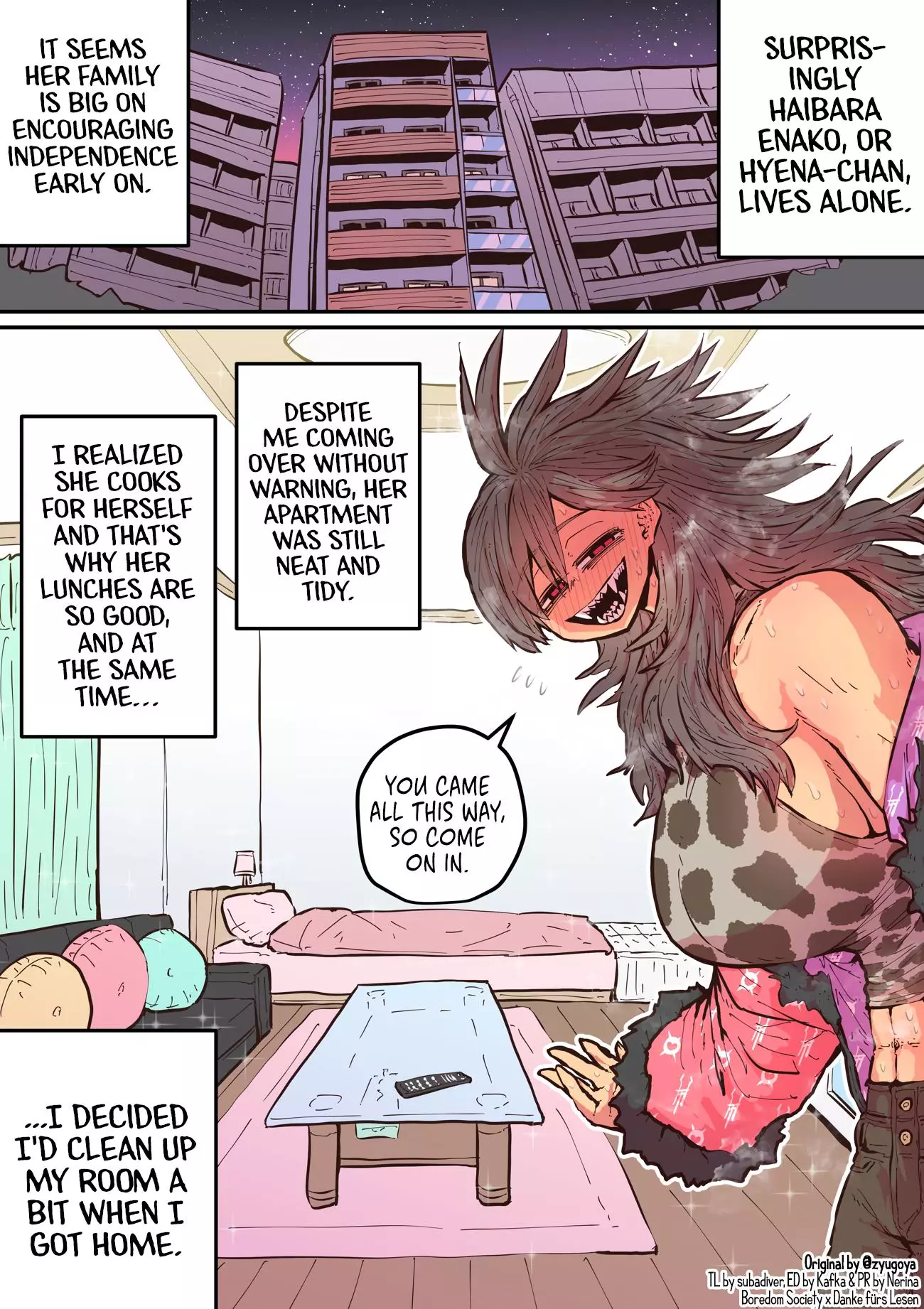 Being Targeted By Hyena-Chan - 9 page 1-36741082
