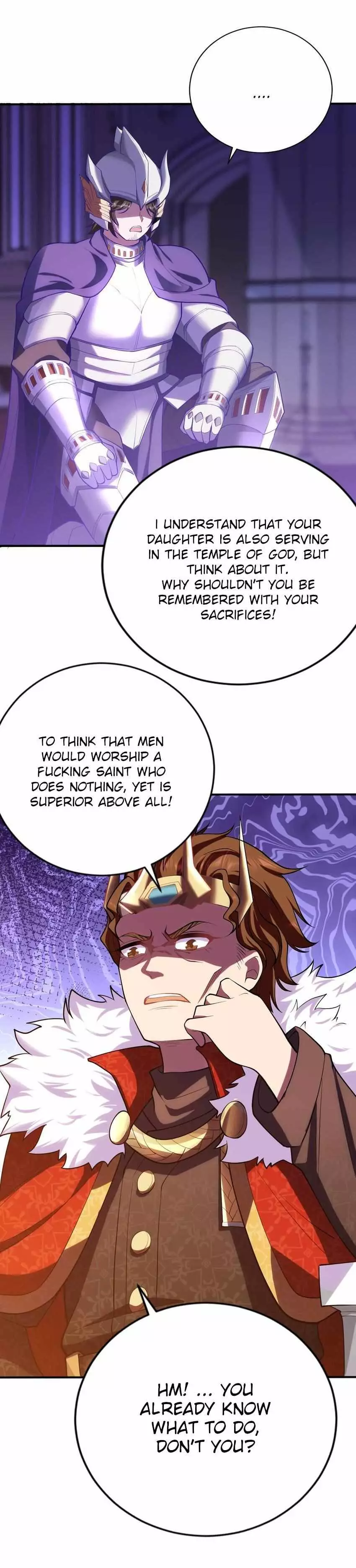 Forced To Become The Unbelievably Invincible Saintess - 38 page 25-d322bb5d
