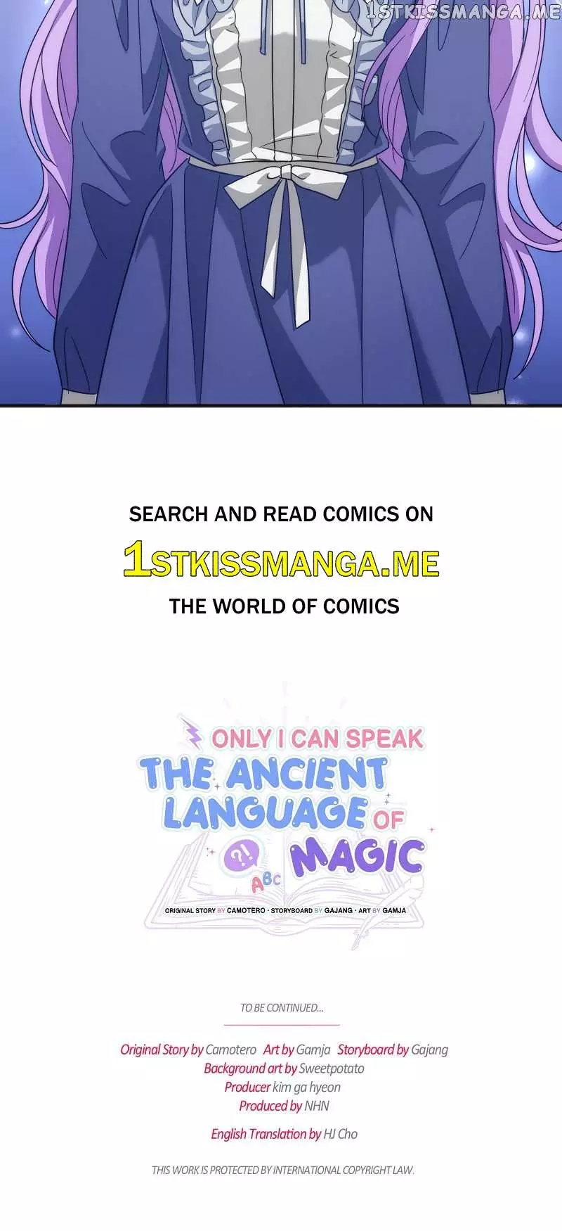 Only I Can Speak The Ancient Language Of Magic - 22 page 72-91d80c01