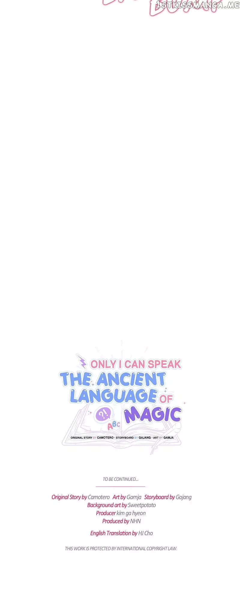 Only I Can Speak The Ancient Language Of Magic - 24 page 67-fe68979c