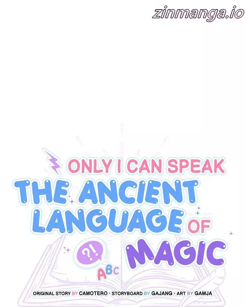 Only I Can Speak The Ancient Language Of Magic - 48 page 8-d9c59486