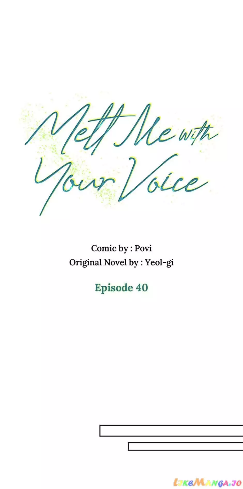 Melt Me In Your Voice - 40 page 35-8a568eae