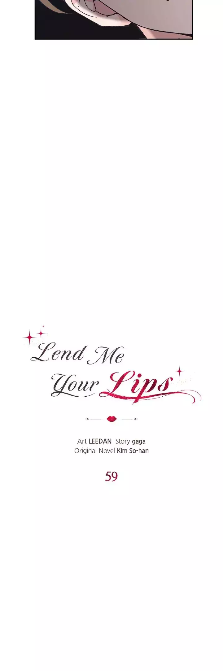 Lend Me Your Lips - 59 page 6-30f6bace