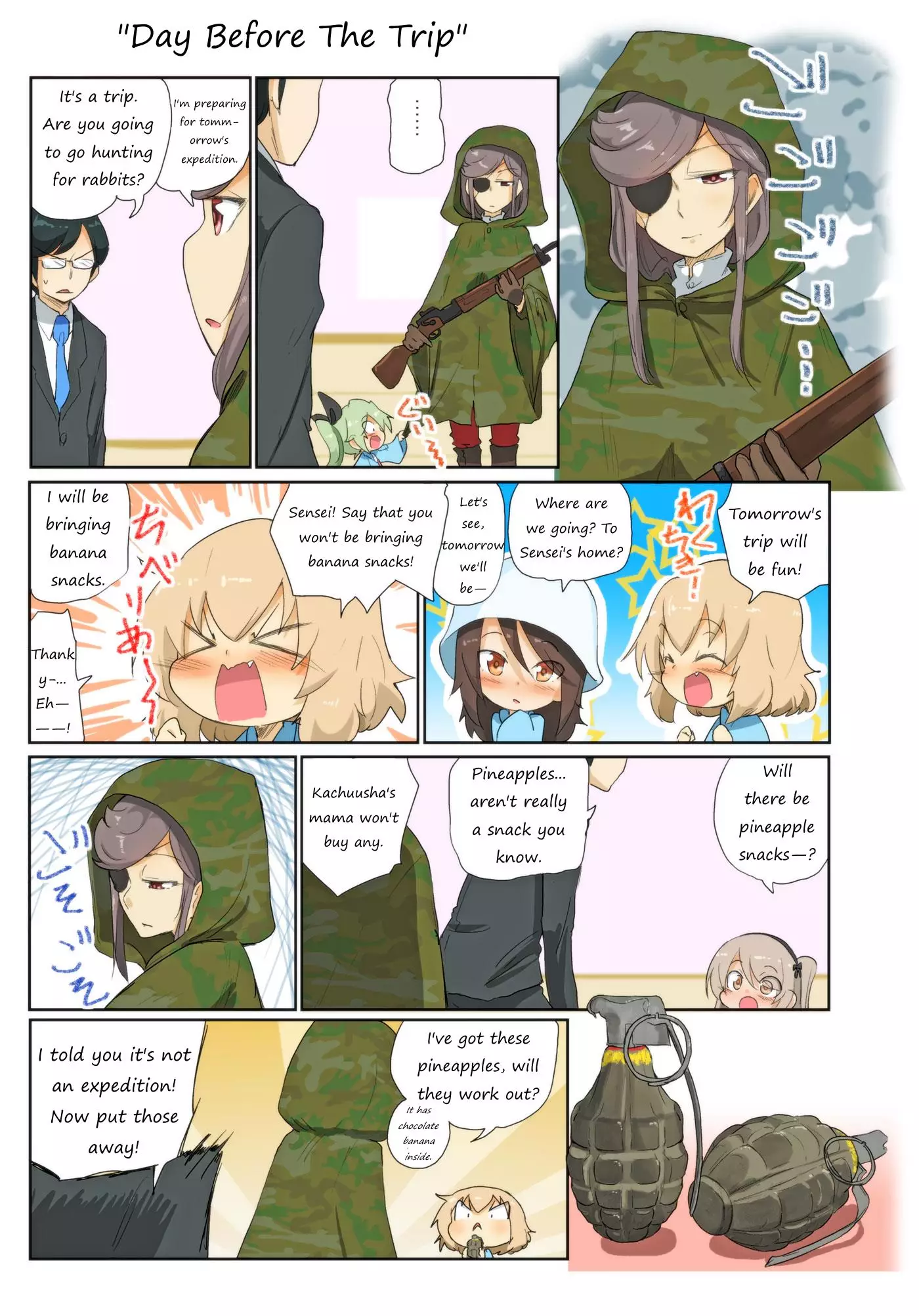 Girls Und Panzer Kindergarten Returns - 75 page 3-9d0a646c