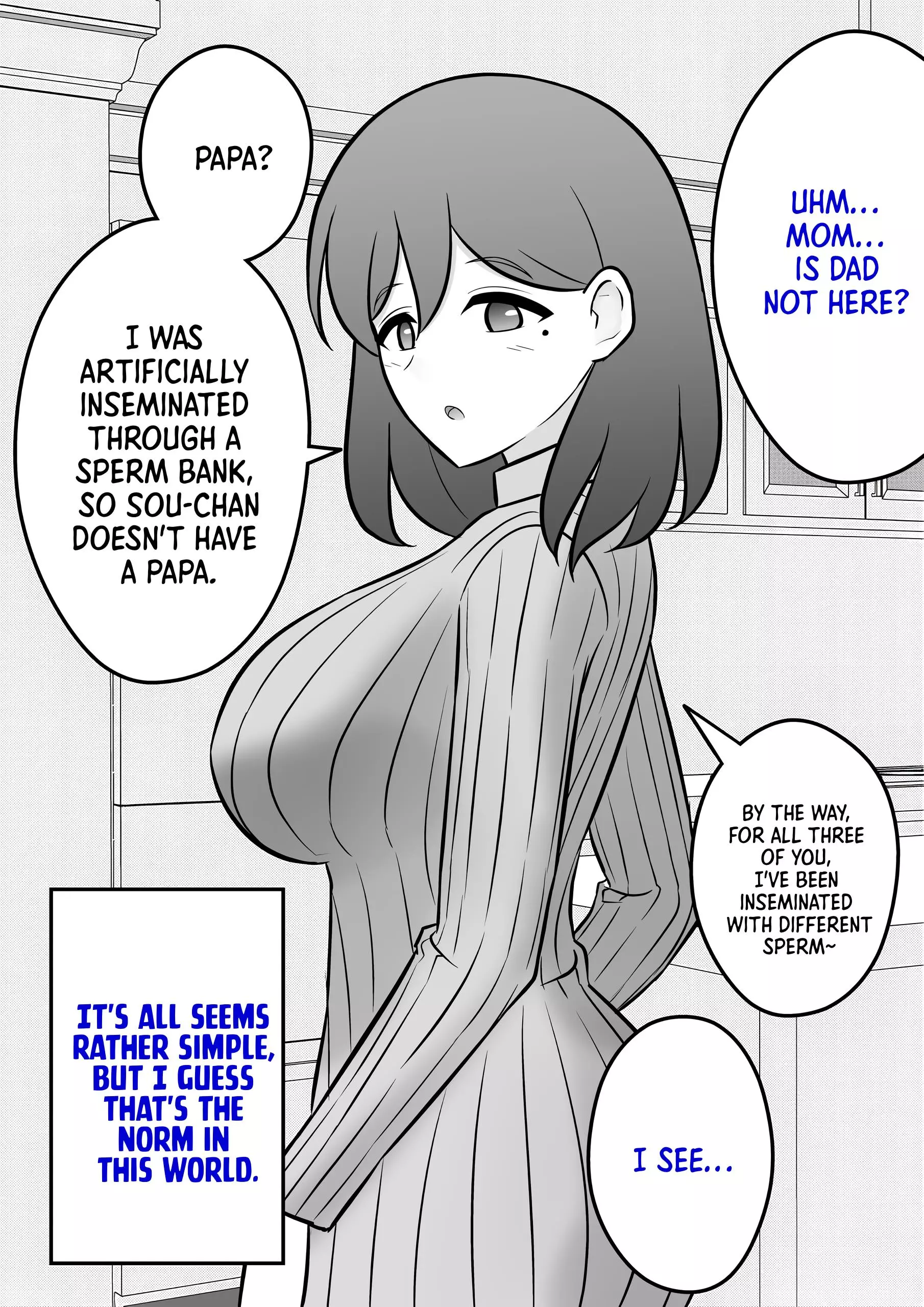 A Parallel World With A 1:39 Male To Female Ratio Is Unexpectedly Normal - 6 page 1-fc0886fc