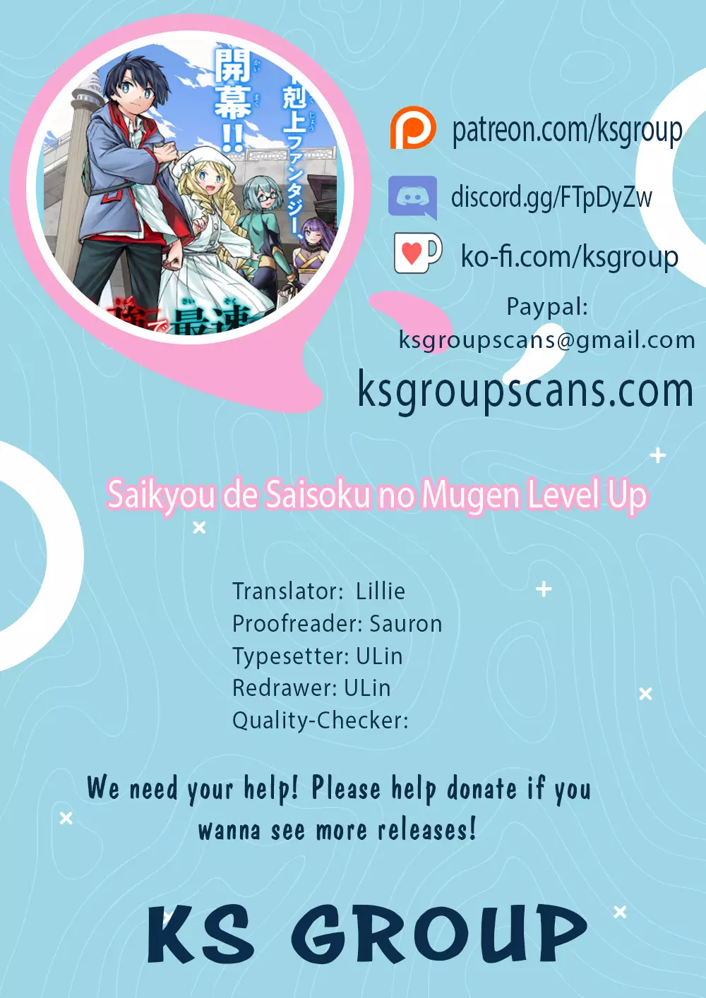 Read Saikyou De Saisoku No Mugen Level Up 3 - Oni Scan
