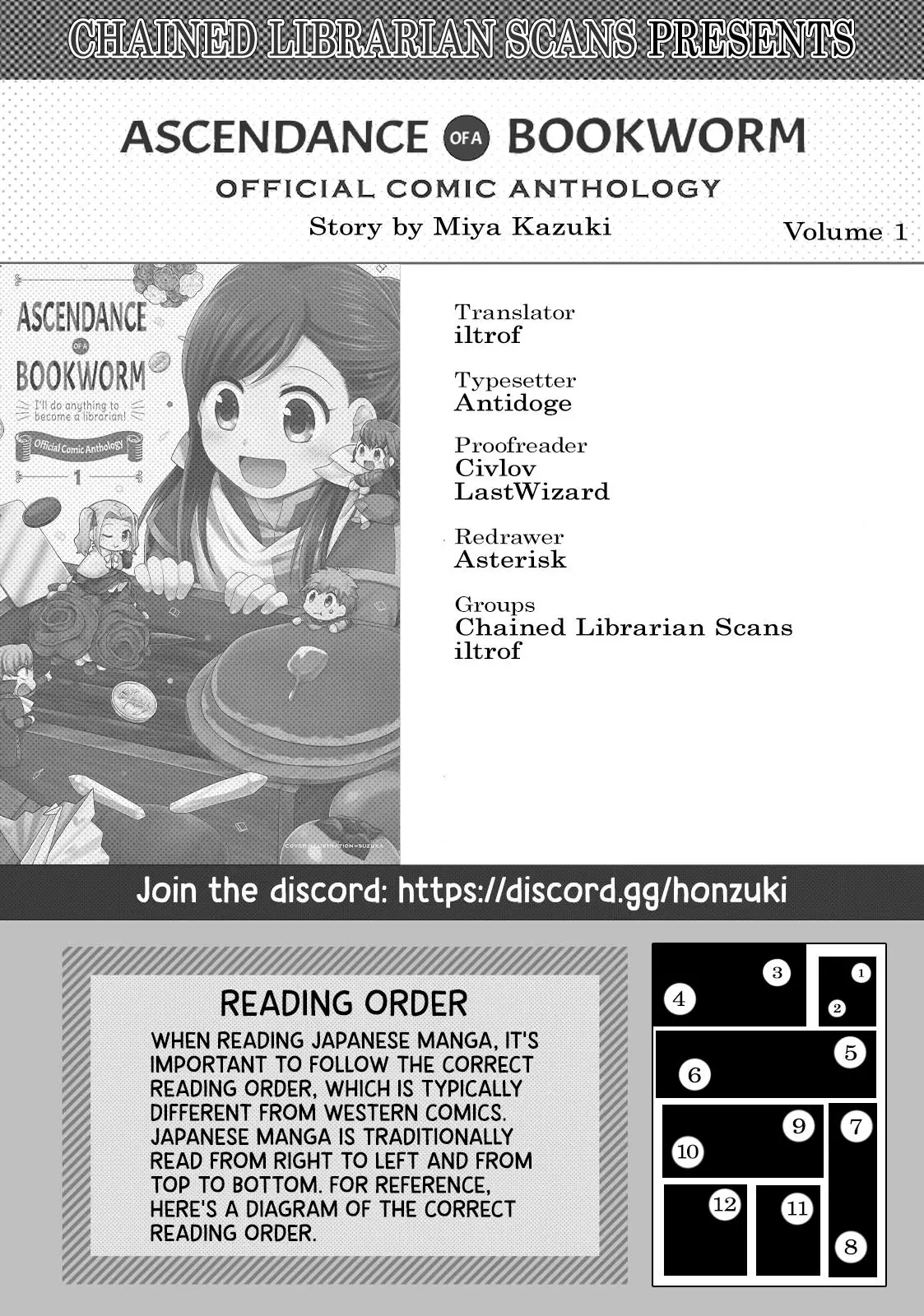 Honzuki No Gekokujou Koushiki Comic Anthology