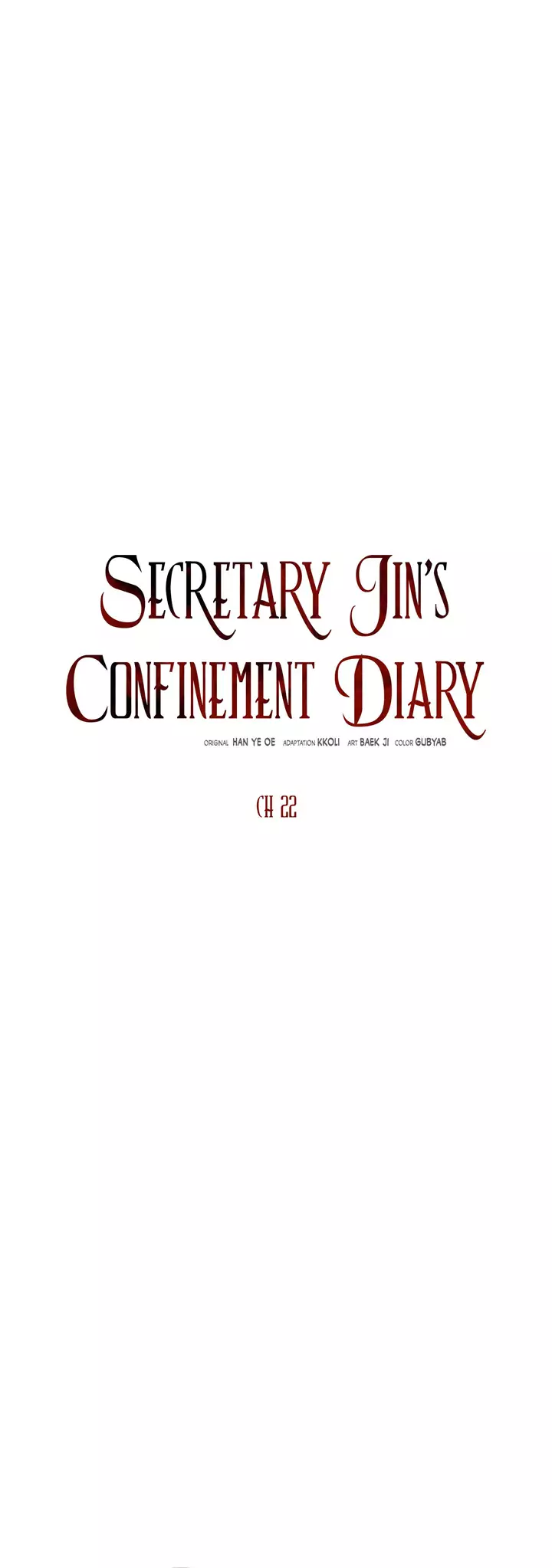 Secretary Jin's Confinement Diary - 22 page 23-12c3dc1f