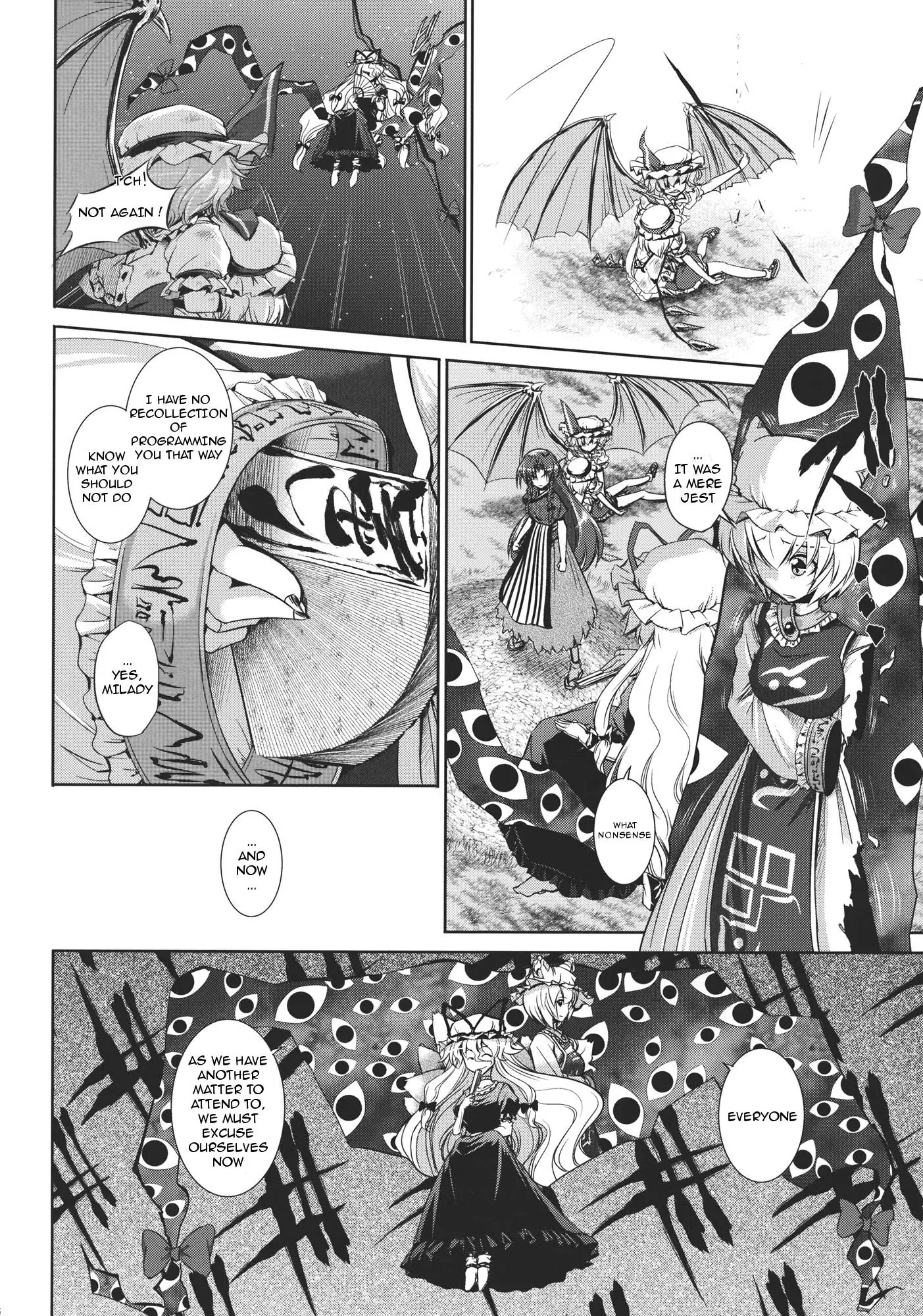 Touhou - Youkai To Oni No Kyoukai (Doujinshi) - 2 page 26-cfaa9b16