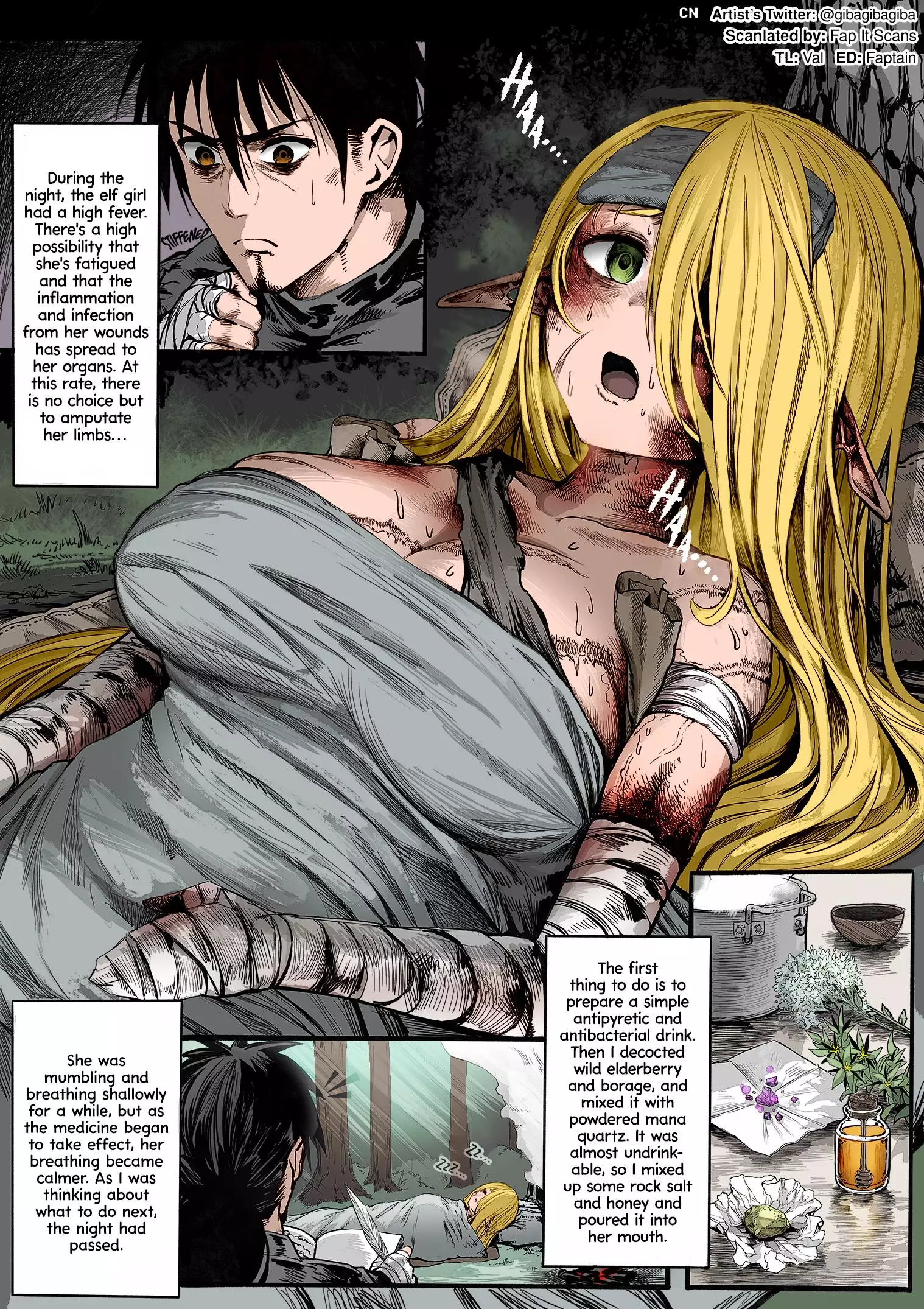 The Apothecary Is Gonna Make This Ragged Elf Happy (Fan Colored) - 7 page 1-f09e7afd