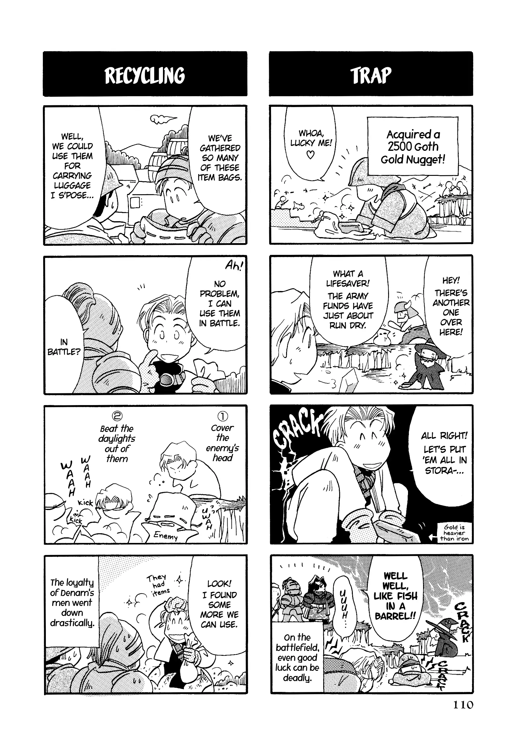 Tactics Ogre: Let Us Cling Together 4-Koma Kings - 17 page 3-a6fd9e5f
