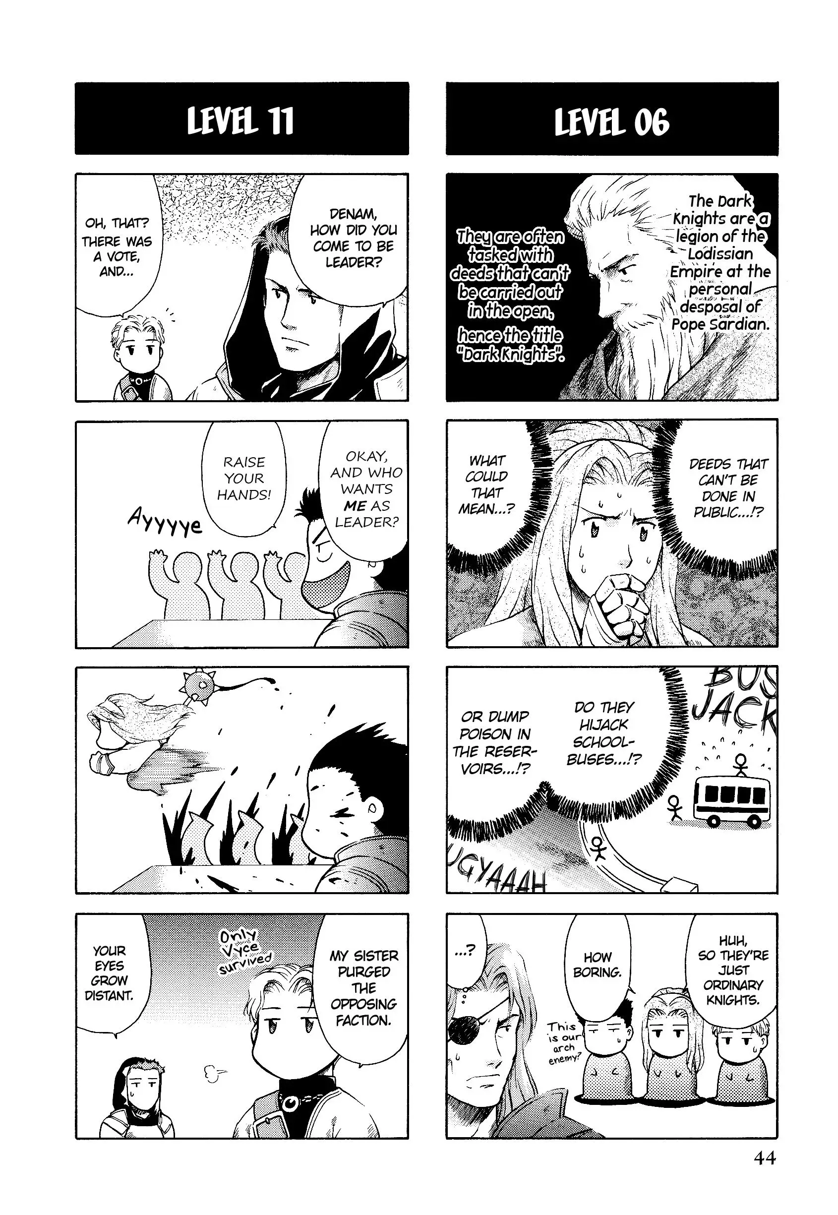 Tactics Ogre: Let Us Cling Together 4-Koma Kings - 6 page 3-a5232b36