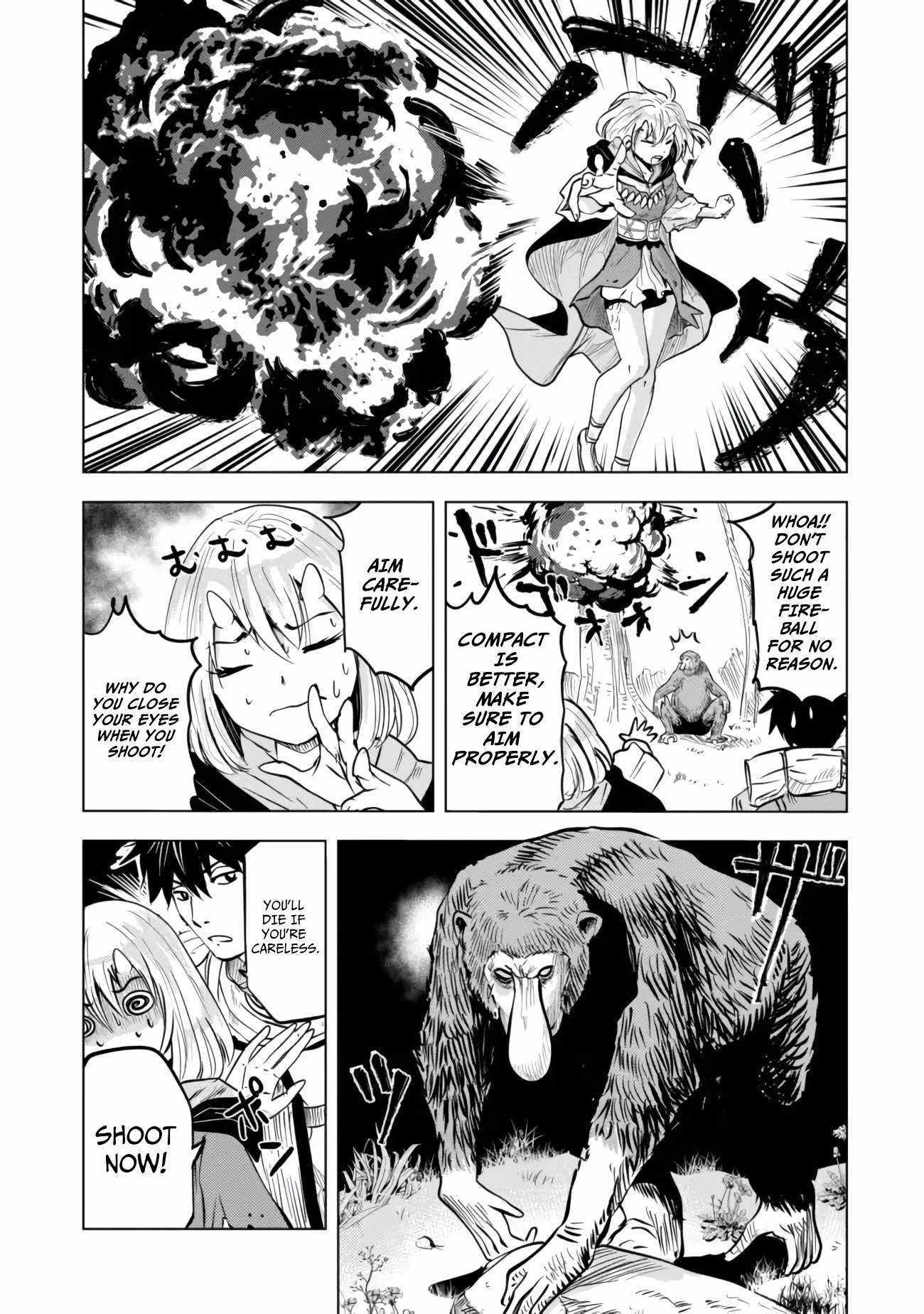 Makyo Seikatsu ~ Gakeppuchi Boken Sha Ga Hiki Komoru Ni Ha Hirosugiru - 4 page 7-39782f7e
