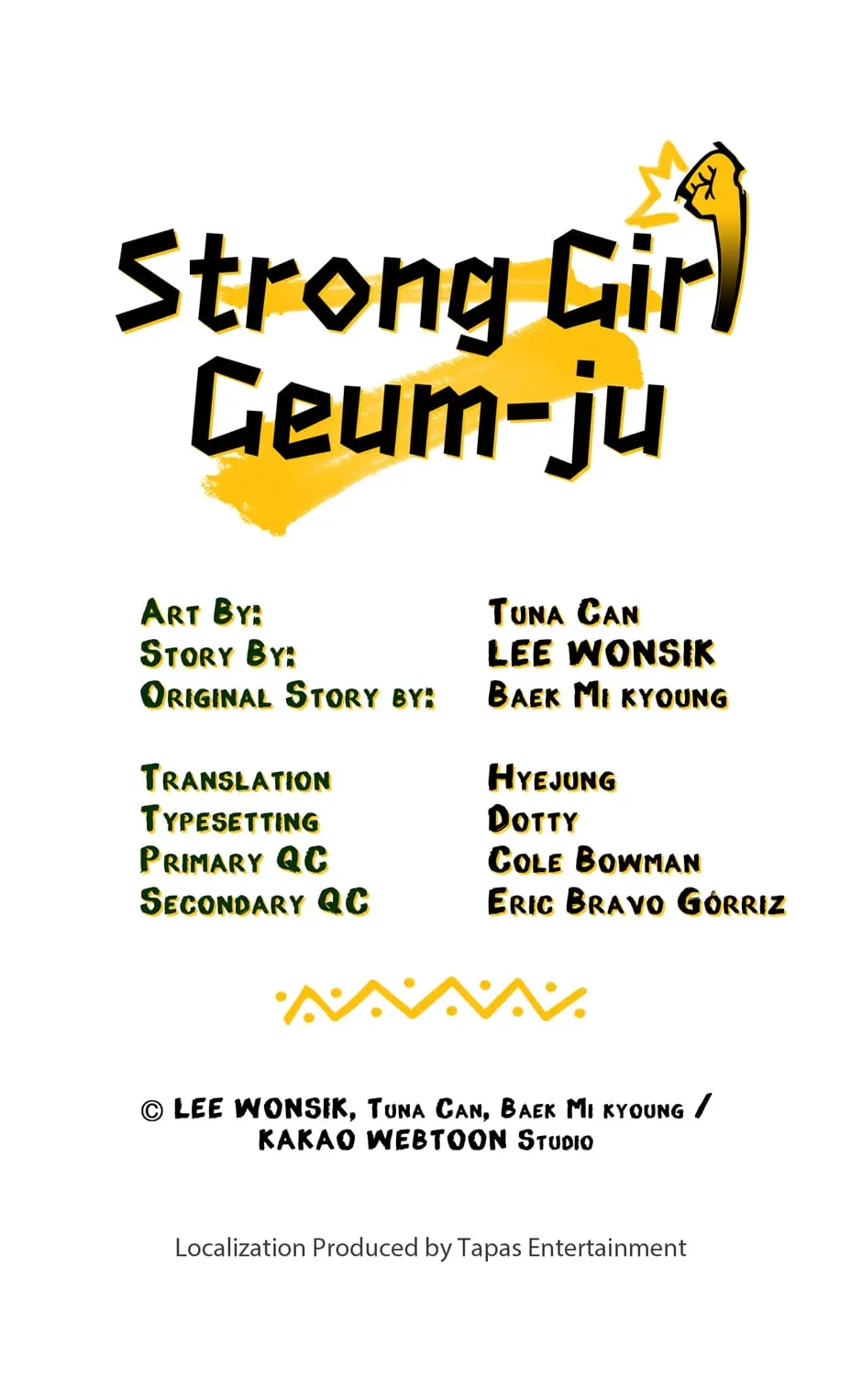 Strong Girl Geum-Ju - 8 page 1-5e0de341