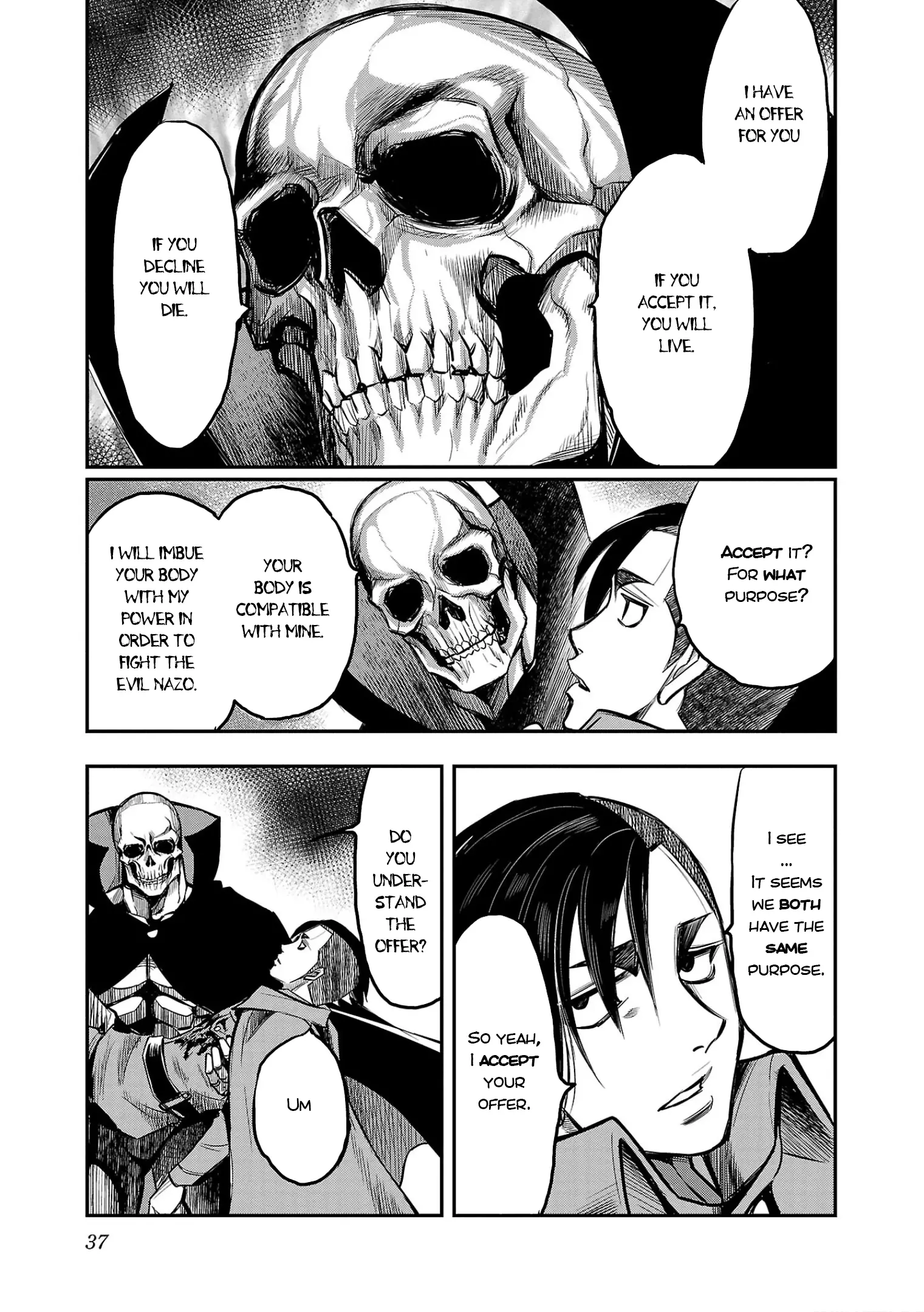 Golden Bat - A Mysterious Story Of The Taisho Era's Skull - 1 page 37-5aa528e7