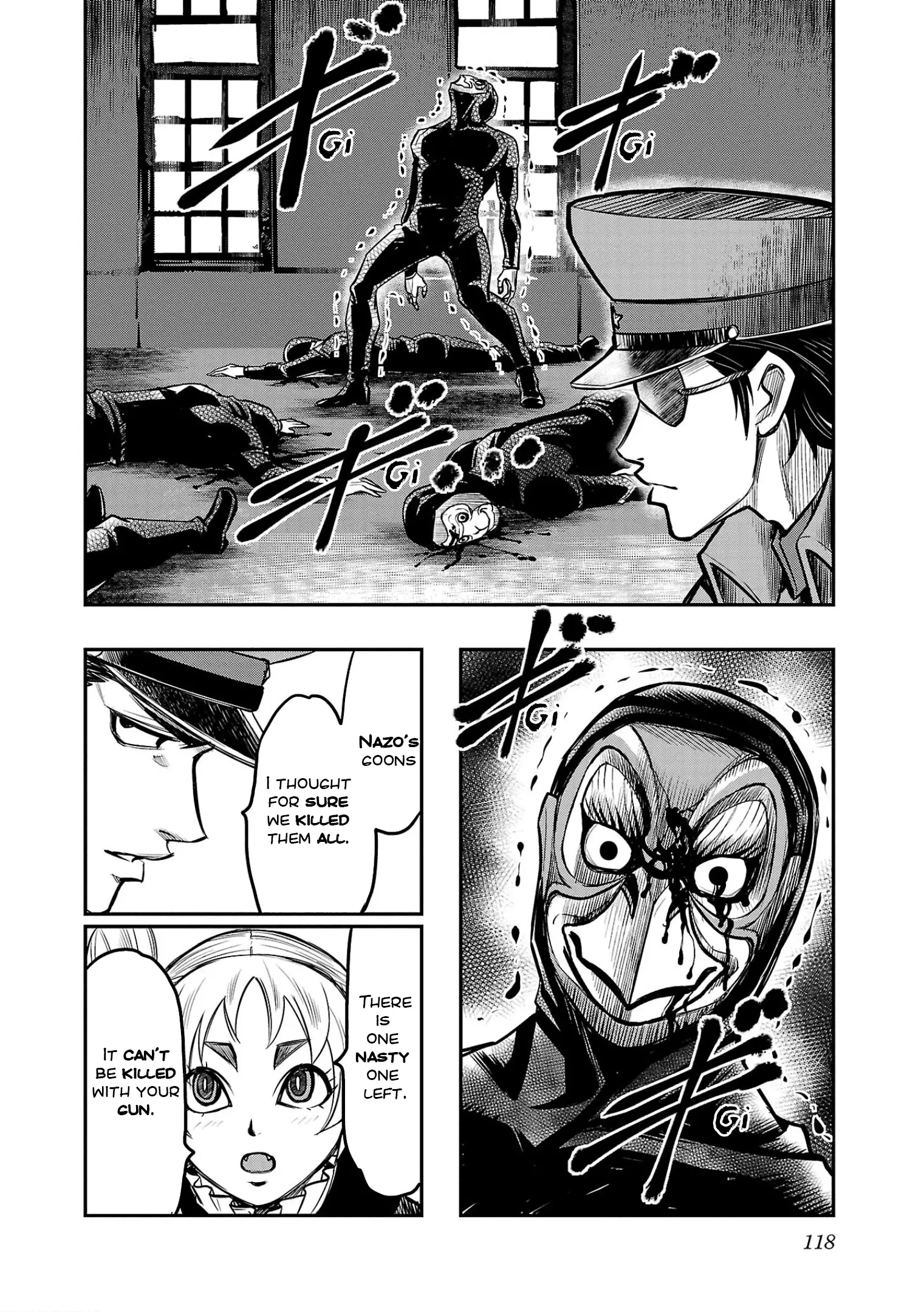 Golden Bat - A Mysterious Story Of The Taisho Era's Skull - 4 page 8-e65e8654