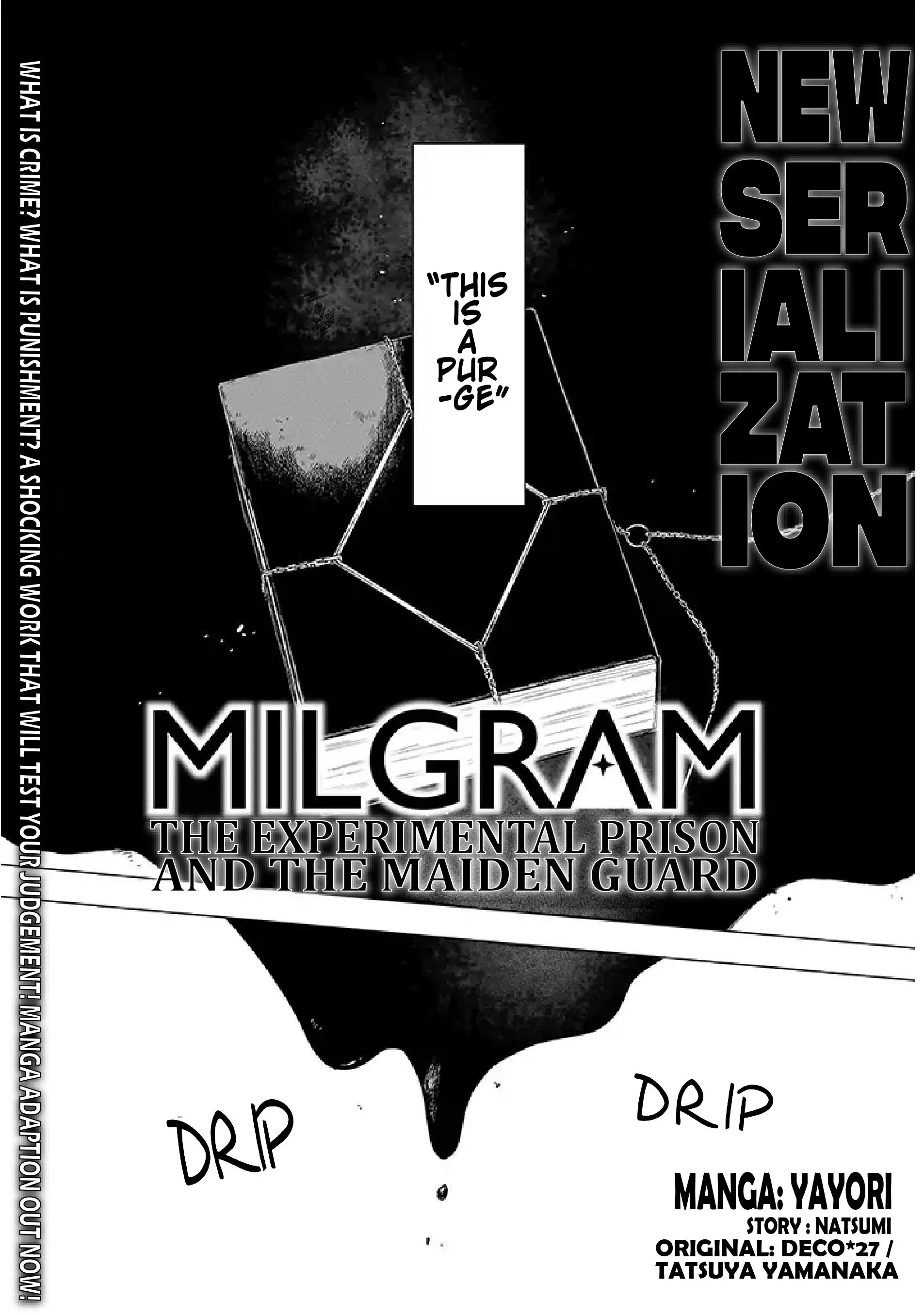 Milgram: Jikken Kangoku To Kanshu No Shoujo - 1 page 1-47d80464