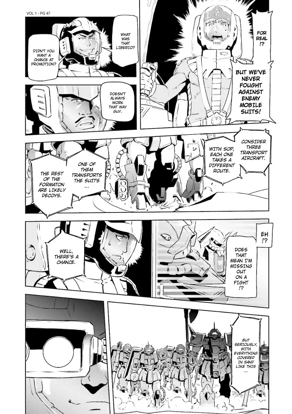 Mobile Suit Gundam Side Story - Missing Link - 2 page 9-d7f93a5b