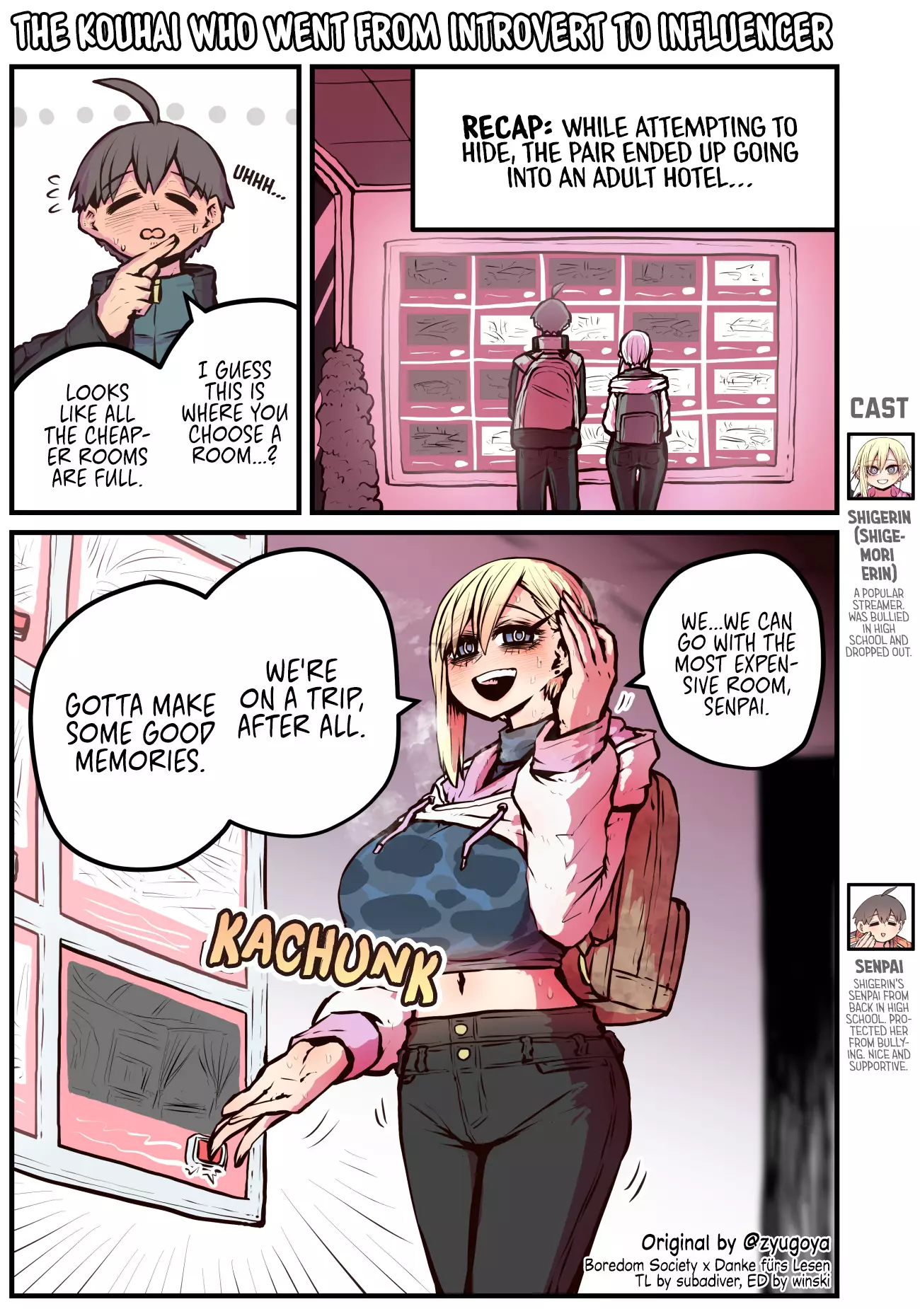 The Kouhai Who Went From Introvert To Influencer - 12 page 1-99c17667