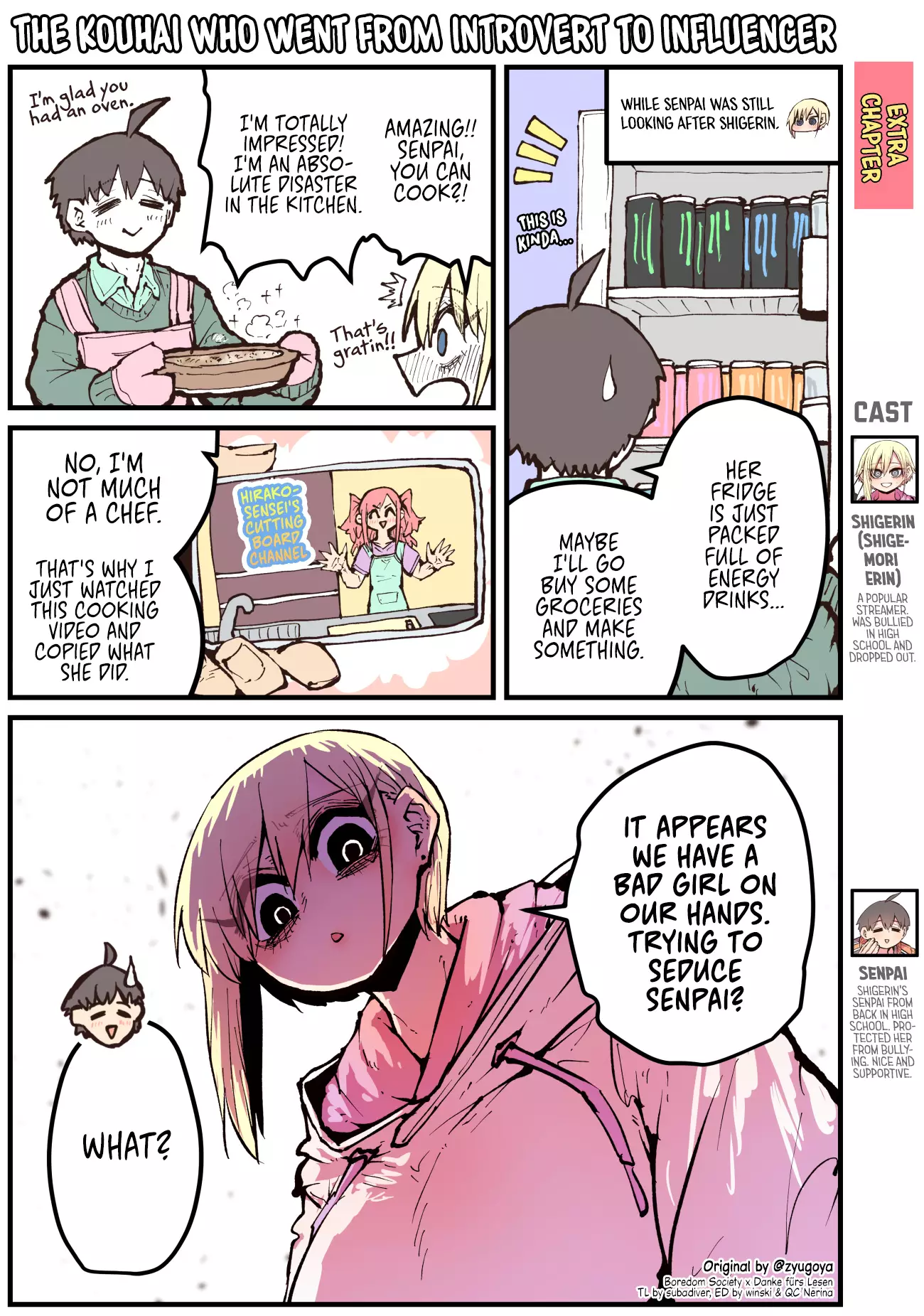 The Kouhai Who Went From Introvert To Influencer - 6.5 page 1-f00ace62