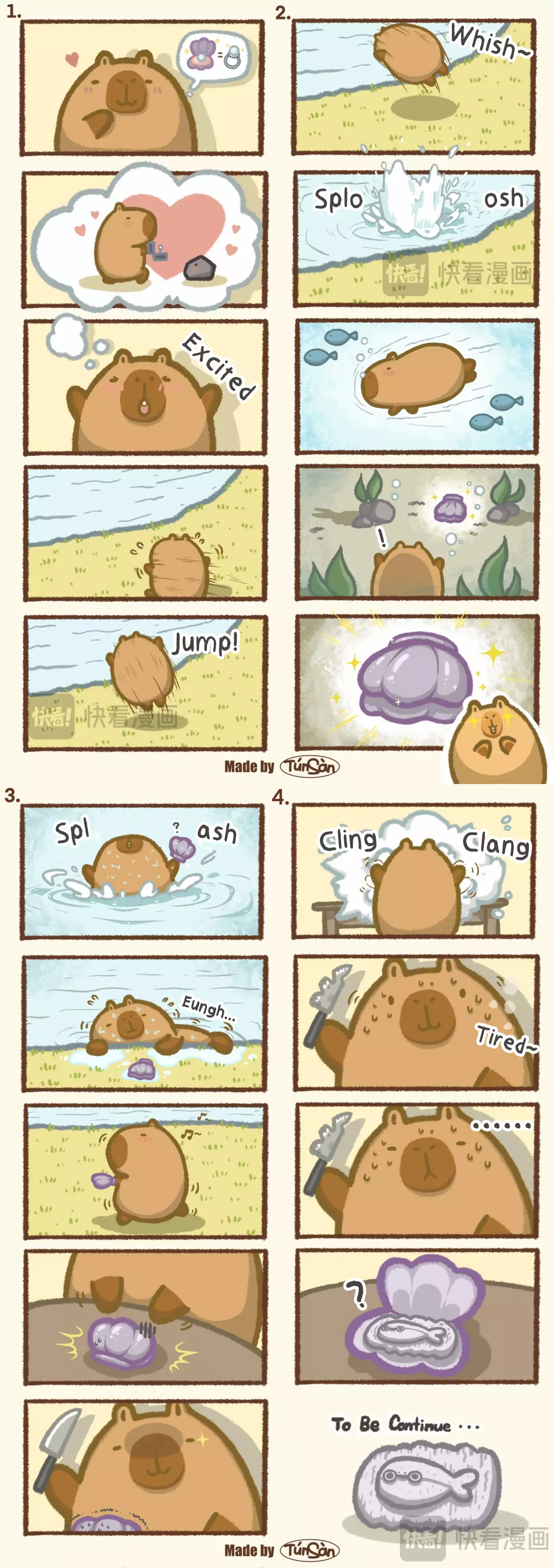 Capybara And His Friends - 3 page 1-3e6bb8f3