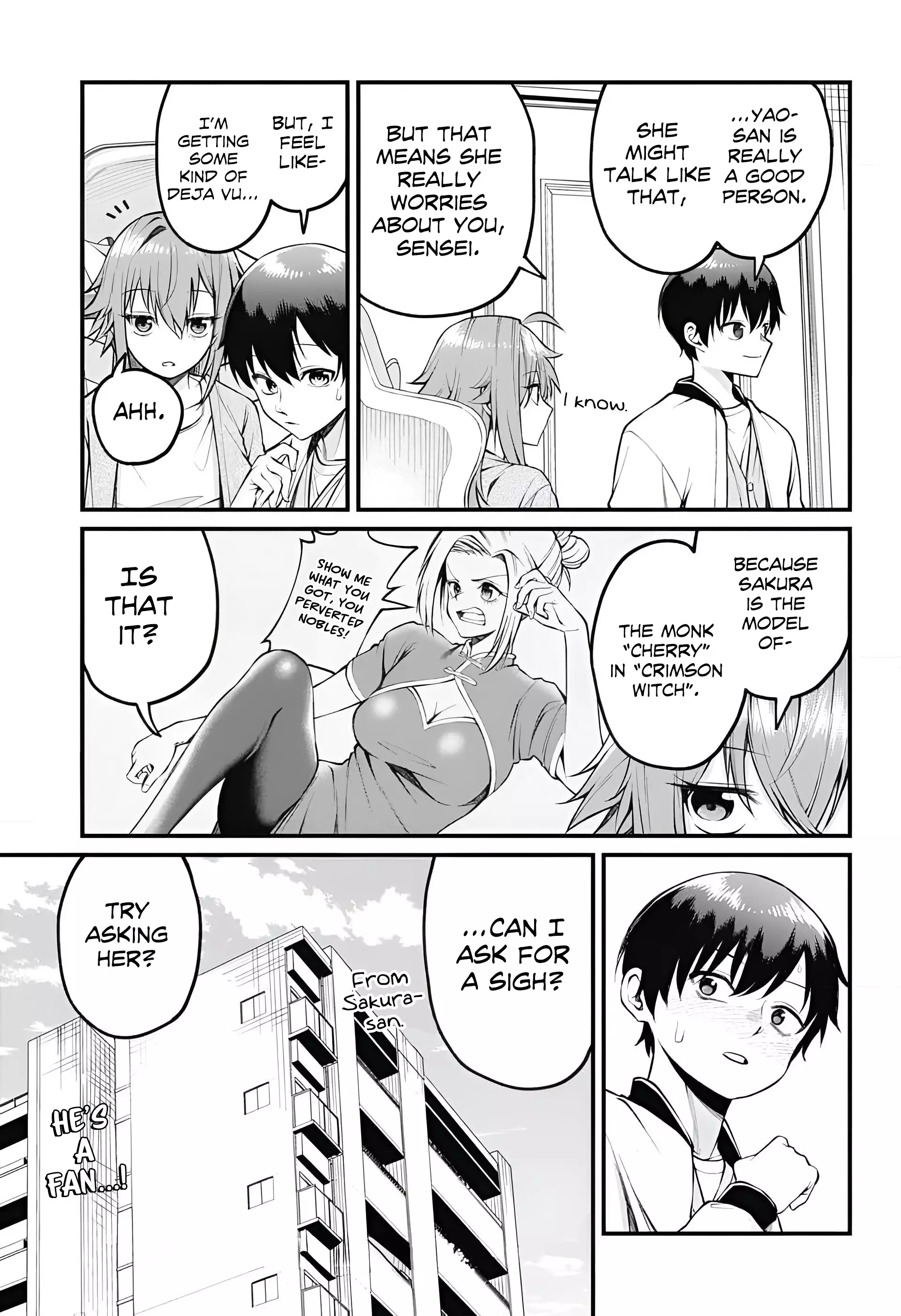 Akanabe-Sensei Doesn't Know About Embarrassment - 8 page 13-02893c36